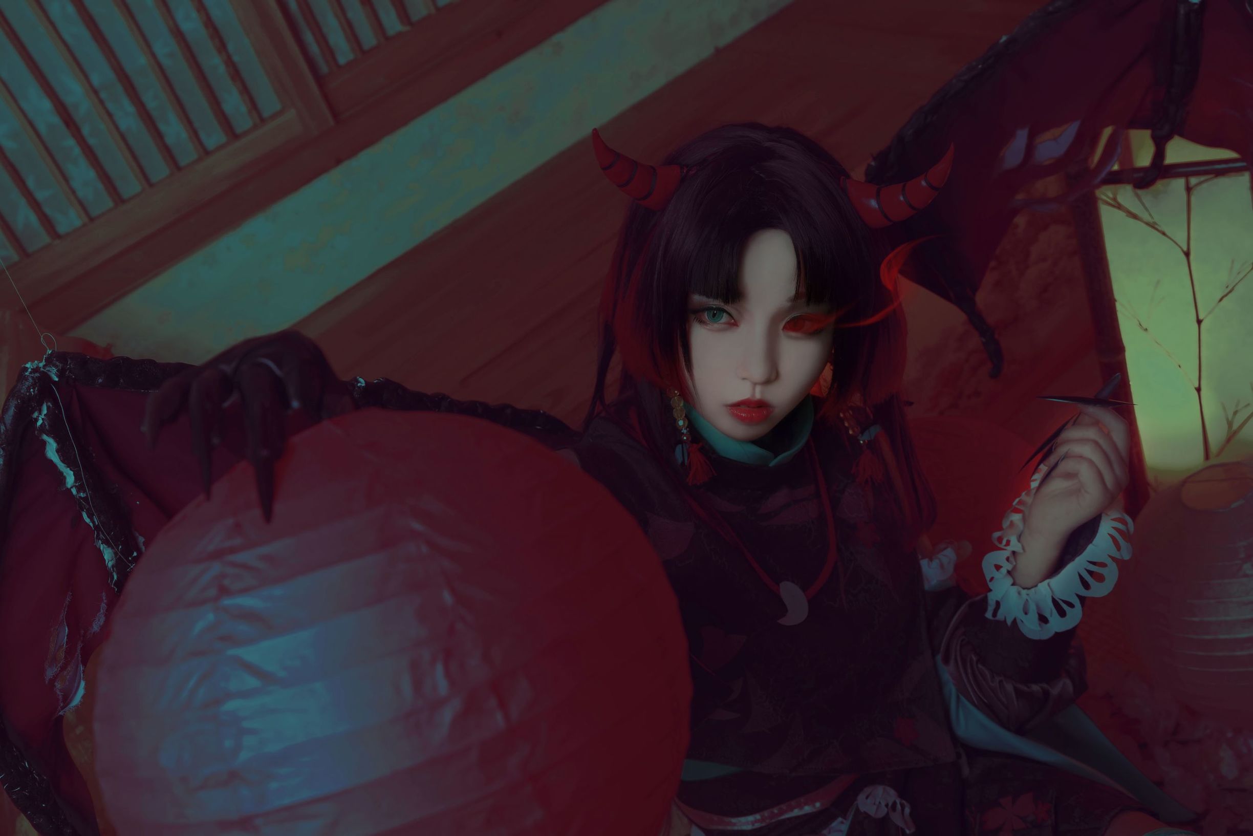 [COS福利]萌妹白易子教主阴阳师吸血姬插图